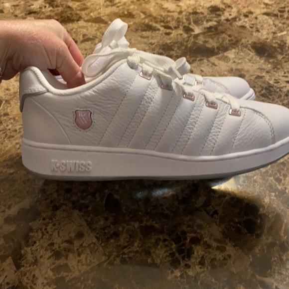 K Swiss Afton soft pink low trainers - Picture 8 of 8